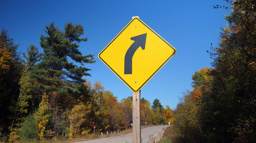 Road Signs Stock Footage