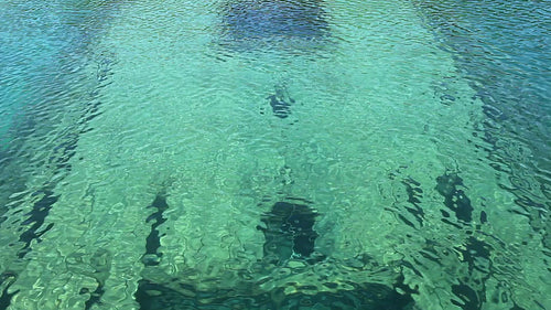 Shipwreck at bottom of Big Tub Harbour, Tobermory, Ontario, Canada.